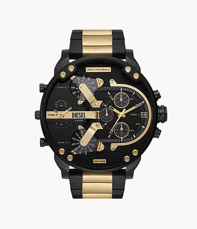 DIESEL Mr. Daddy 2.0 Chronograph Multifunction Two-Tone Stainless Steel Watch DZ7465I