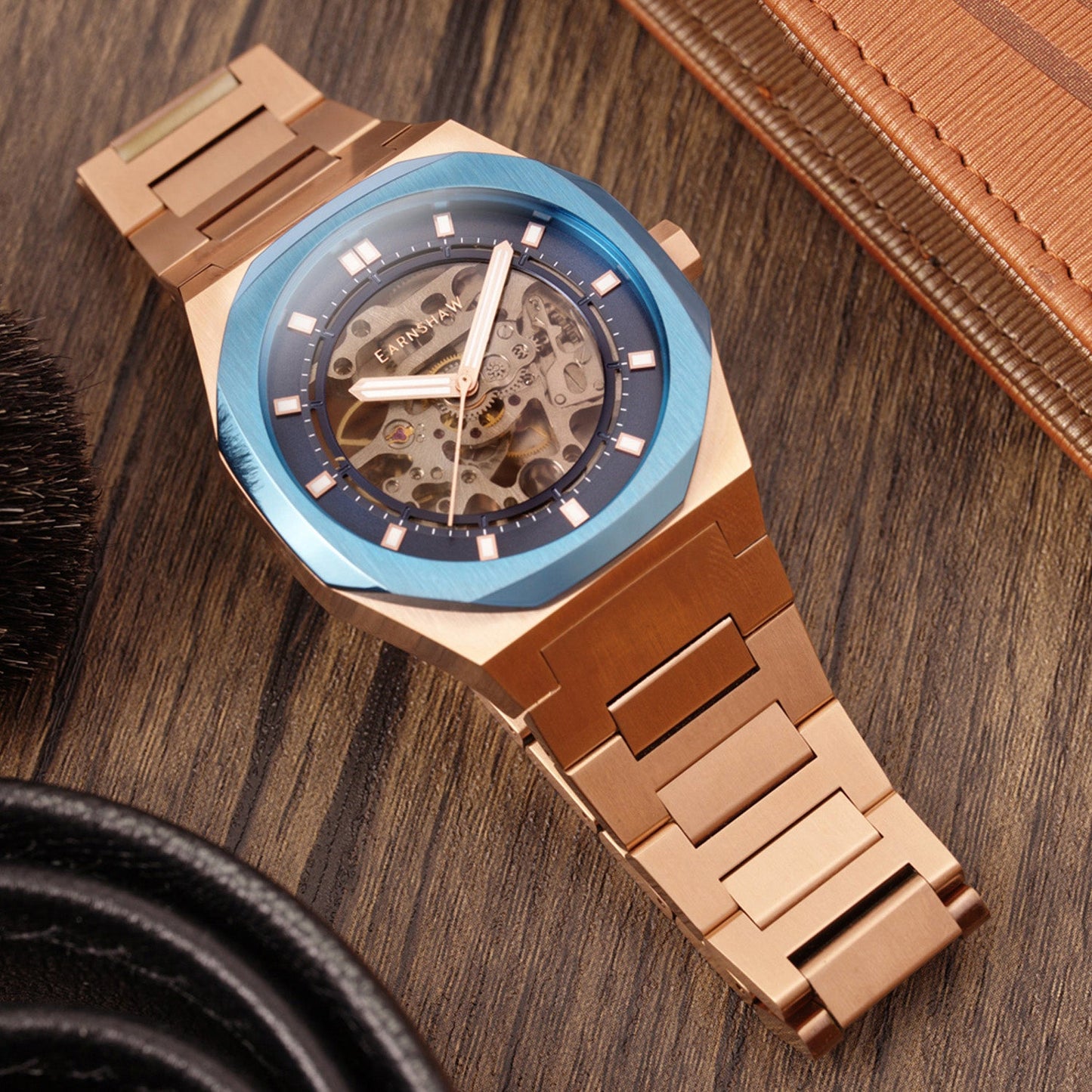 Drake Skeleton Automatic Men's Watch -  ES-8142-88