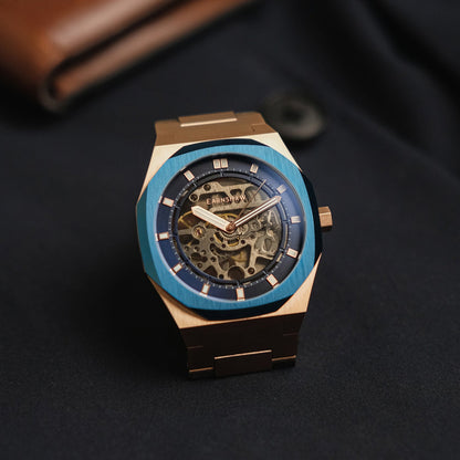 Drake Skeleton Automatic Men's Watch -  ES-8142-88