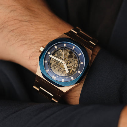 Drake Skeleton Automatic Men's Watch -  ES-8142-88