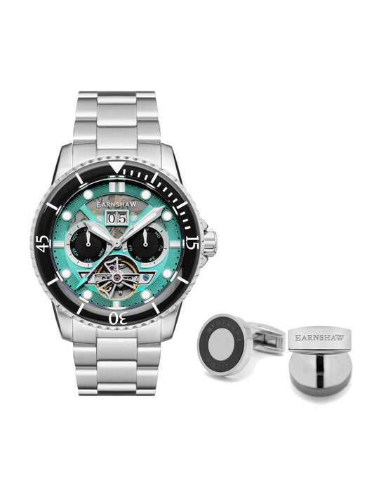 Duncan Grand Date Open Heart Diwali Multifunction Men's Watch -  ES-8174-DD