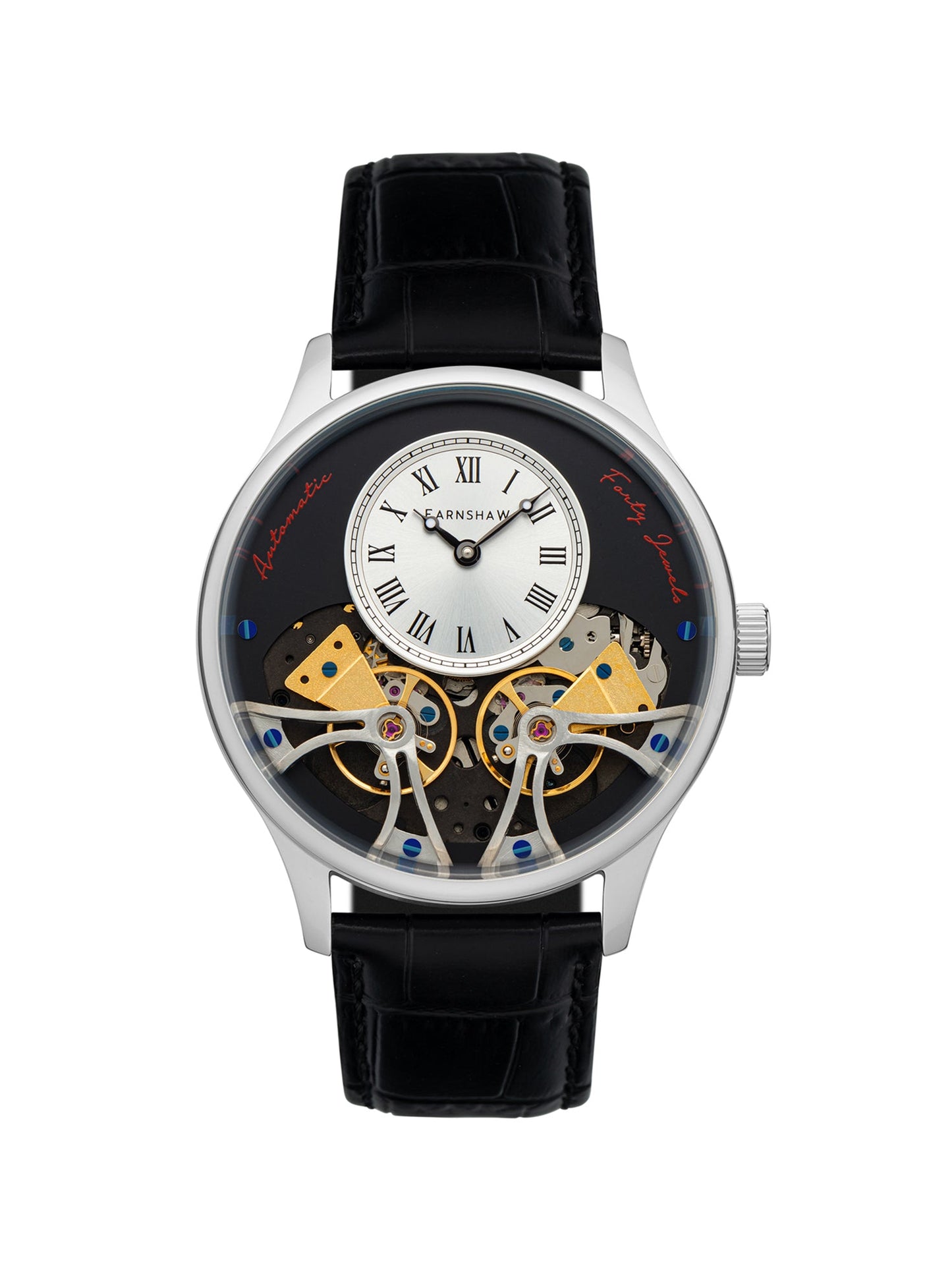 Scientists Faraday Double Barrel Automatic 40 Jewels Men's Watch -  ES-8179-01