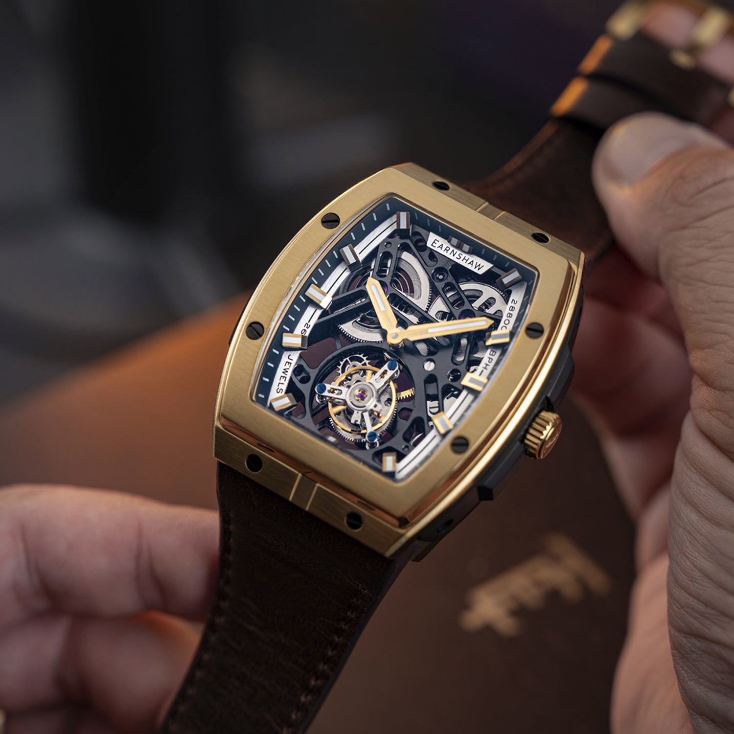 Invincible Limited Edition Tourbillon Automatic Men's Watch - ES-8281-03