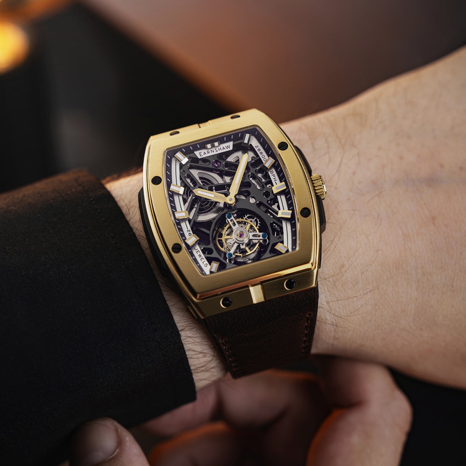 Invincible Limited Edition Tourbillon Automatic Men's Watch - ES-8281-03