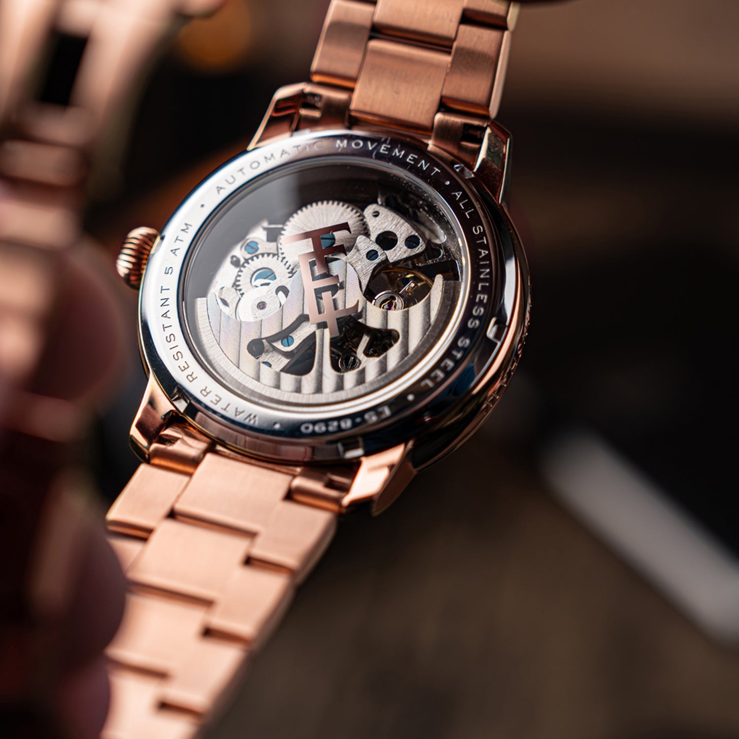 Cornwall Skeleton Automatic Men's Watch -  ES-8290-55