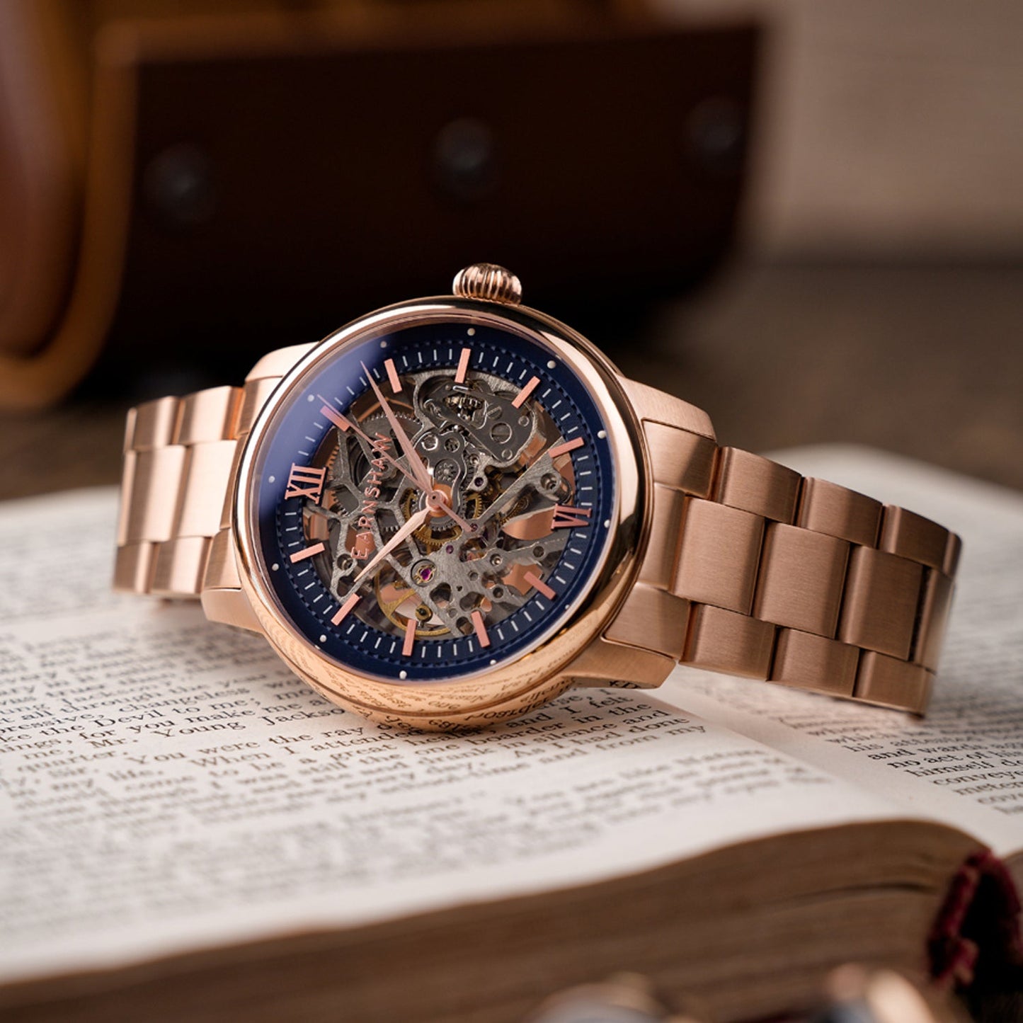 Cornwall Skeleton Automatic Men's Watch -  ES-8290-55