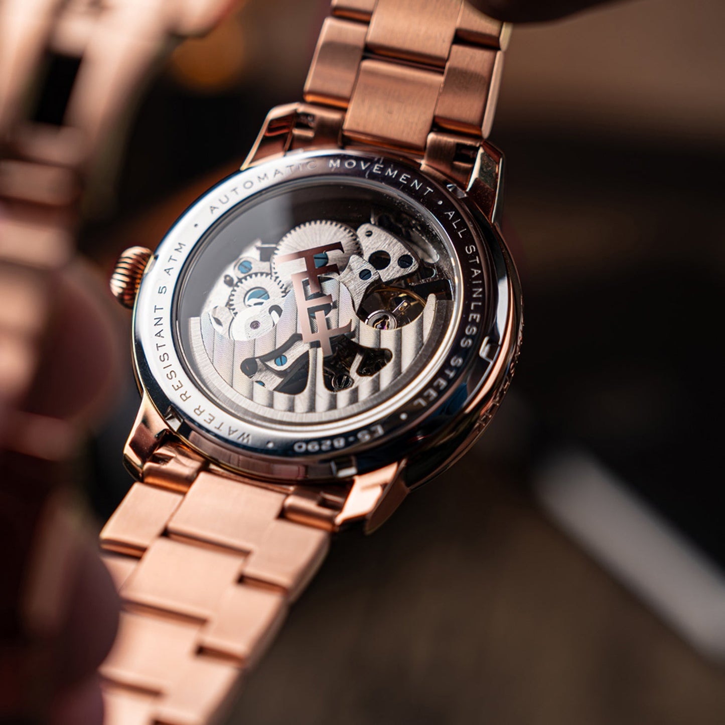 Cornwall Skeleton Automatic Men's Watch -  ES-8290-66