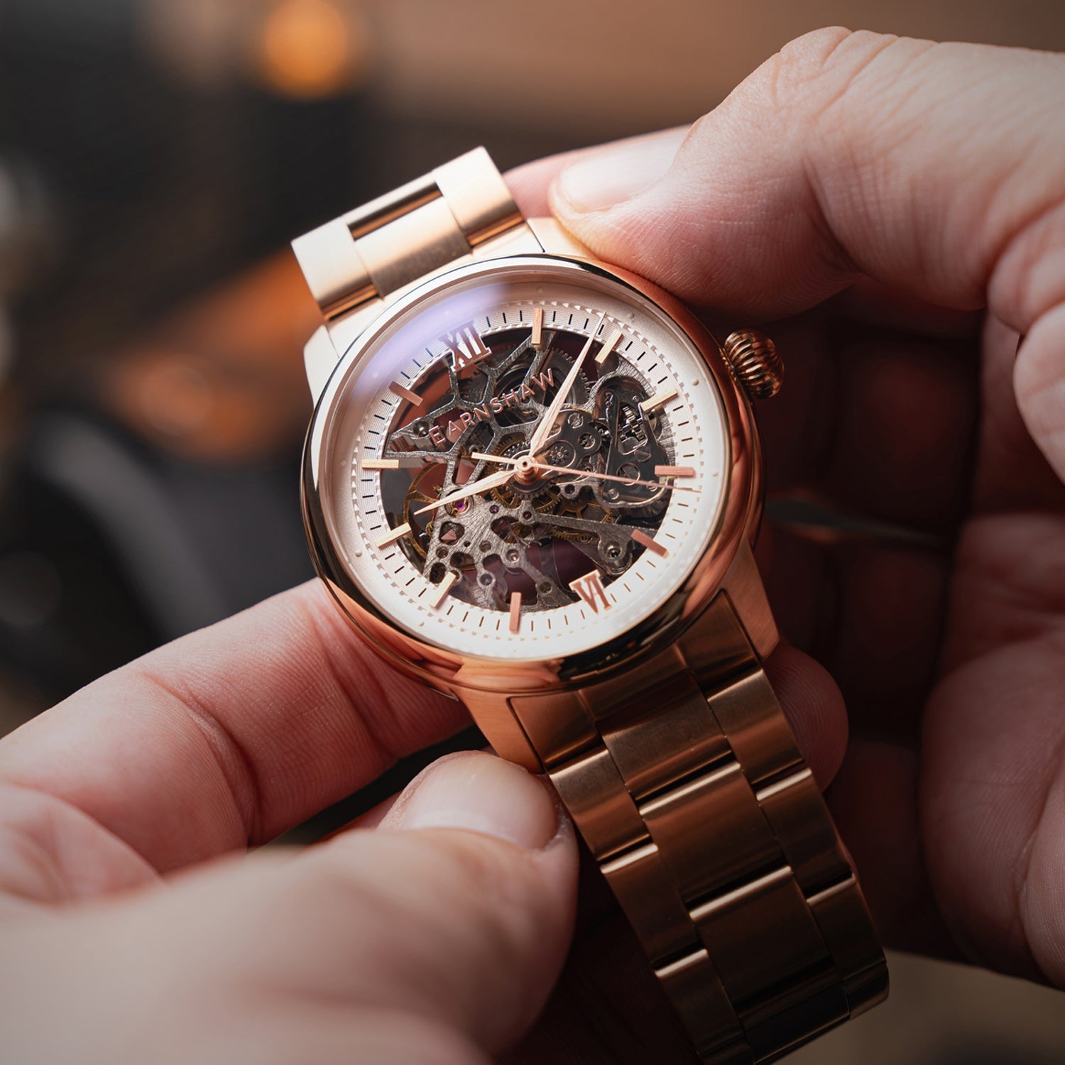 Cornwall Skeleton Automatic Men's Watch -  ES-8290-66