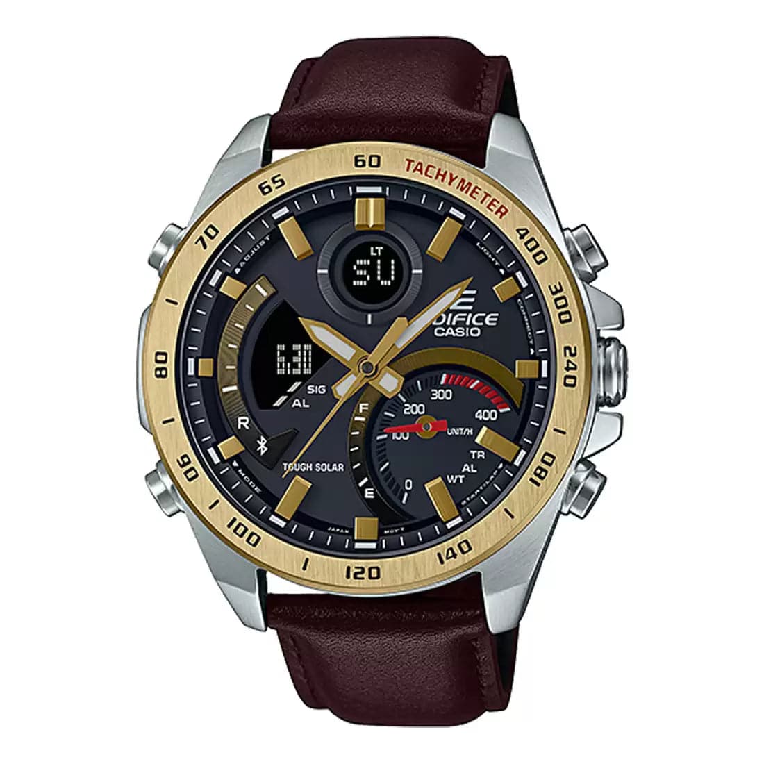 Casio Edifice Brown Bluetooth Connect - Men'S Watch Ex530
