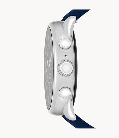 FOSSIL Gen 6 Wellness Edition Smartwatch Navy Silicone FTW4070