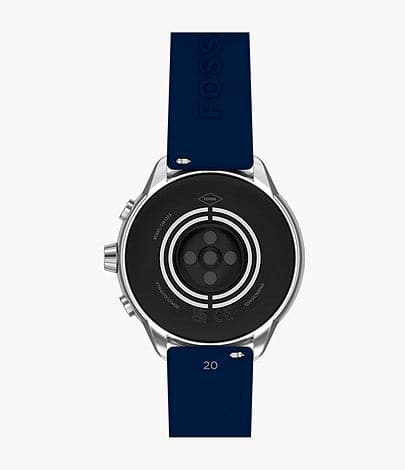 FOSSIL Gen 6 Wellness Edition Smartwatch Navy Silicone FTW4070
