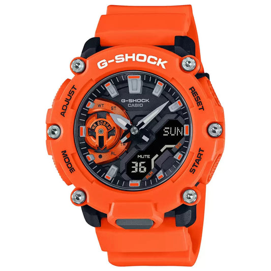 Casio G-Shock Orange Carbon Core Guard - Men'S Watchg1155