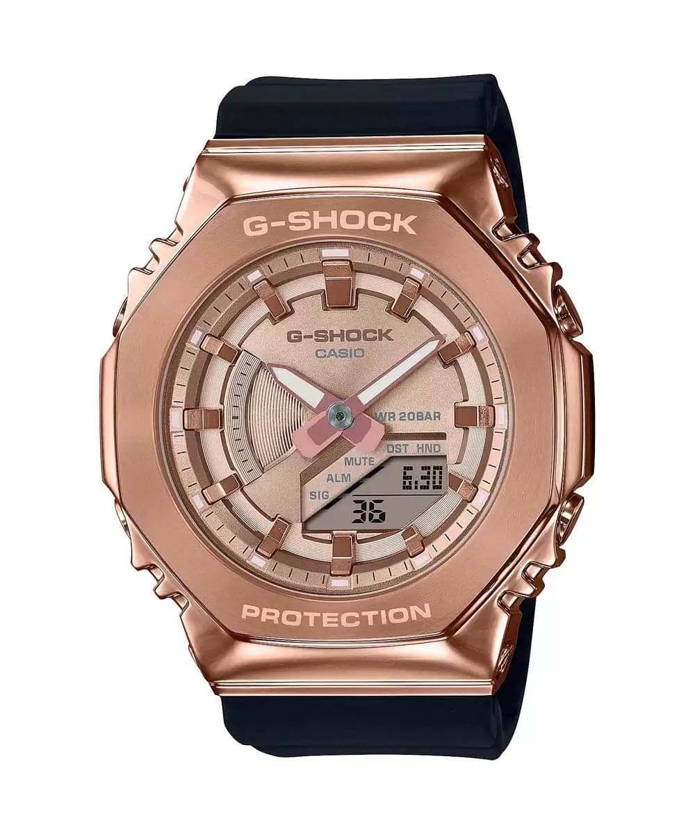 Casio Gm-S2100Pg-1A4Dr(G1165) Metal Covered Women'S Watch