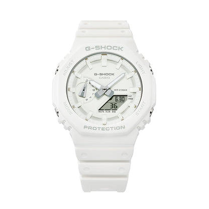 G-Shock CasiOak All White Watch GA2100-7A7