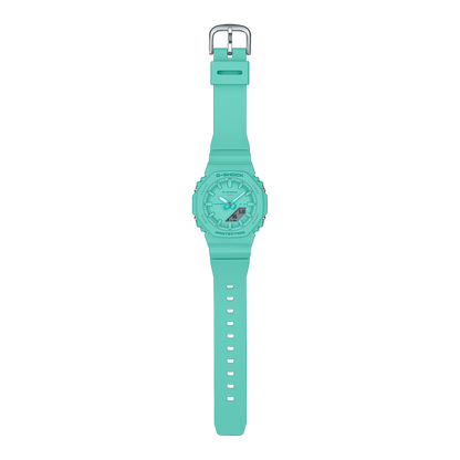 G-Shock Turquoise Resin Band Turquoise Dial Watch GMAP2100-2A