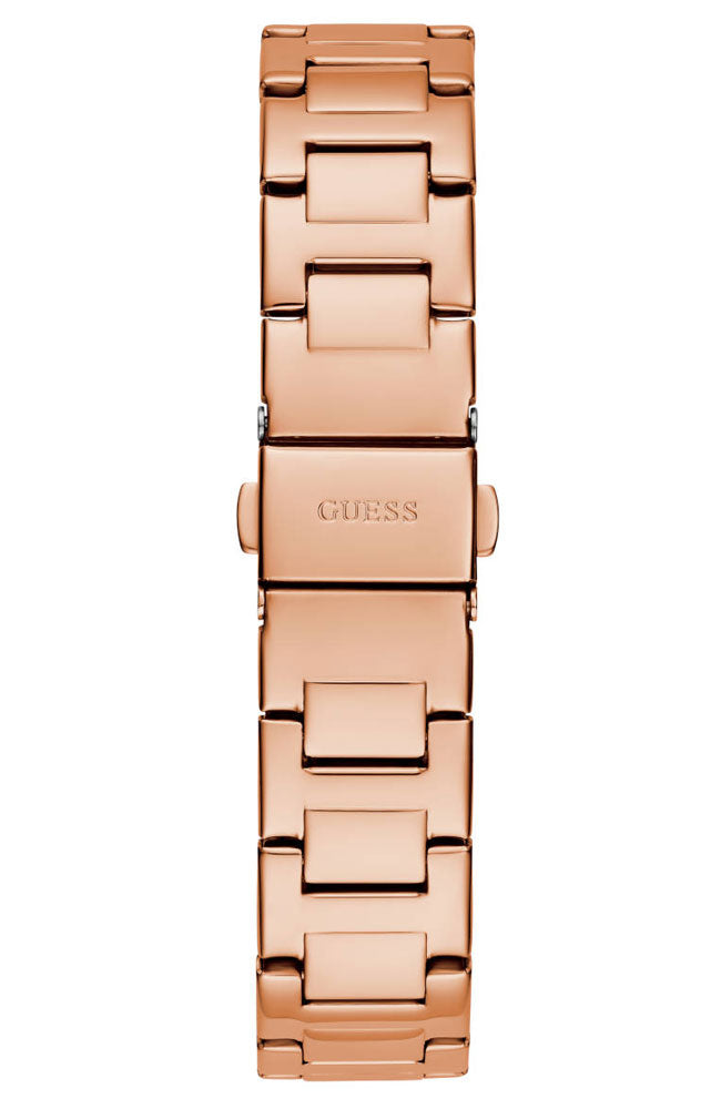 GUESS  Female Rose Gold Analog Stainless Steel Watch GW0615L3