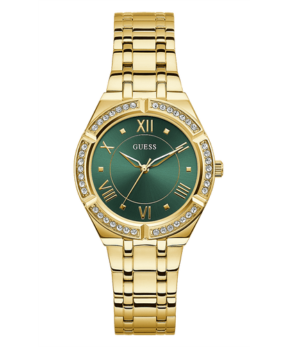 GOLD TONE CASE GOLD TONE STAINLESS STEEL WATCH