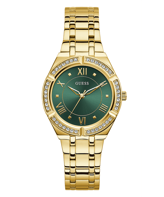 GOLD TONE CASE GOLD TONE STAINLESS STEEL WATCH