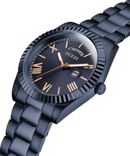 GUESS Mens Navy Day/Date Watch