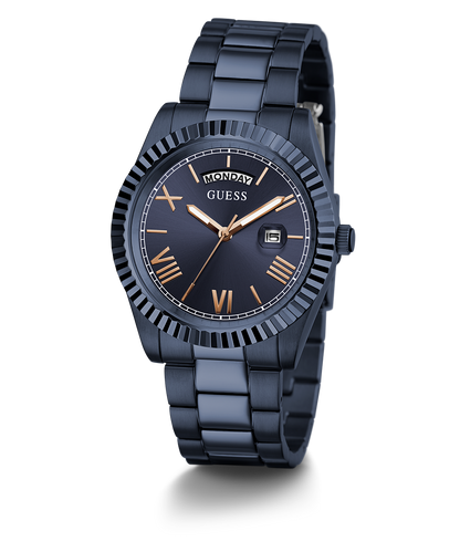 GUESS Mens Navy Day/Date Watch