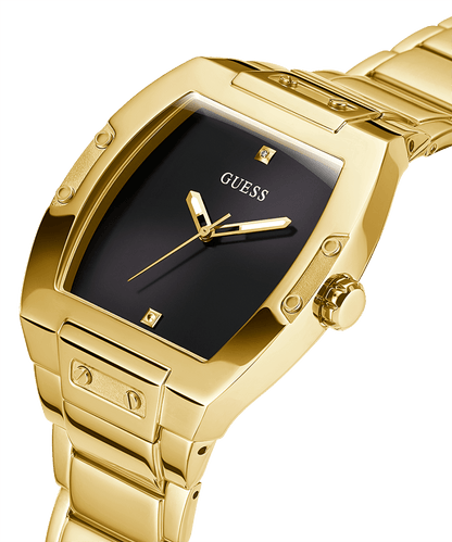 Gold Tone Case Gold Tone Stainless Steel Watch