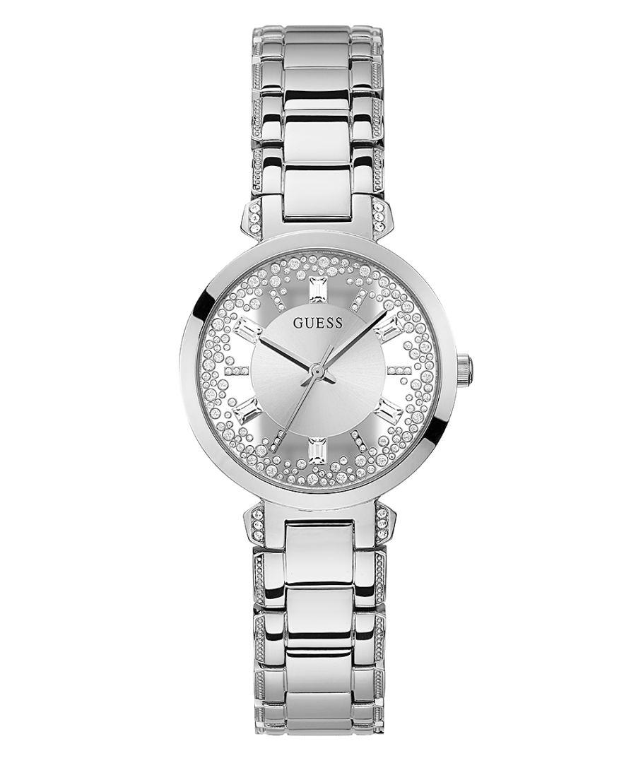 SILVER TONE CASE SILVER TONE STAINLESS STEEL WATCH