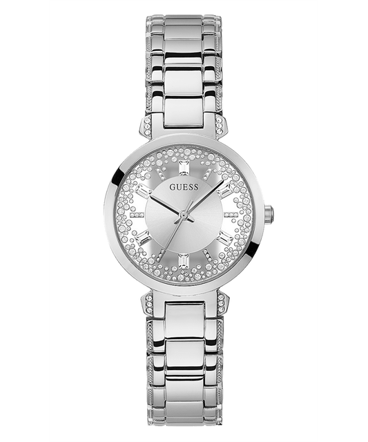SILVER TONE CASE SILVER TONE STAINLESS STEEL WATCH