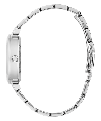SILVER TONE CASE SILVER TONE STAINLESS STEEL WATCH