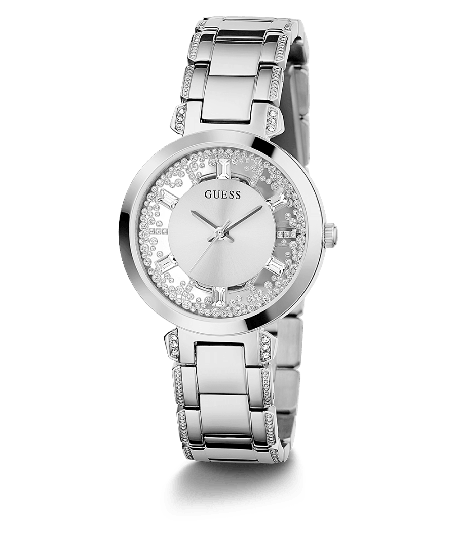 SILVER TONE CASE SILVER TONE STAINLESS STEEL WATCH