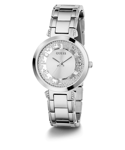 SILVER TONE CASE SILVER TONE STAINLESS STEEL WATCH