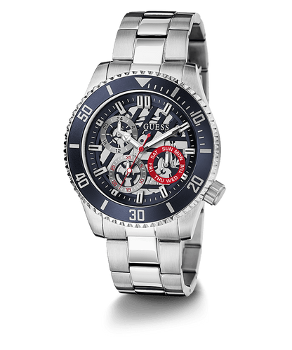 Silver Tone Case Silver Tone Stainless Steel Watch