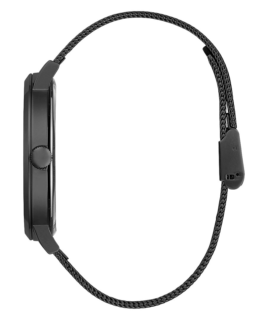 Black Case Black Stainless Steel/Mesh Watch