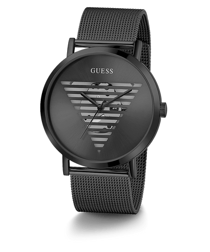 Black Case Black Stainless Steel/Mesh Watch