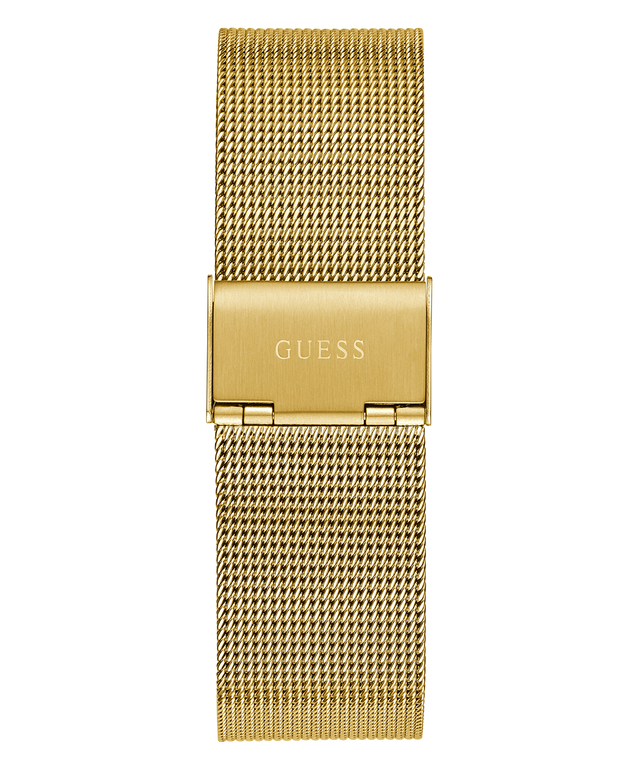 GUESS Mens Gold Tone Analog Watch-GW0538G2