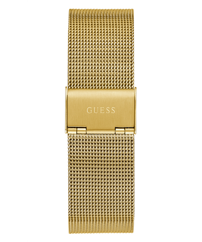 GUESS Mens Gold Tone Analog Watch-GW0538G2