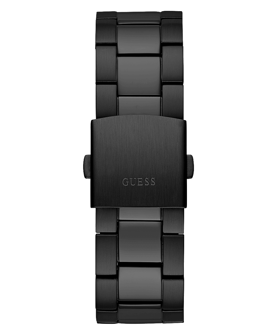 BLACK CASE BLACK STAINLESS STEEL WATCH
