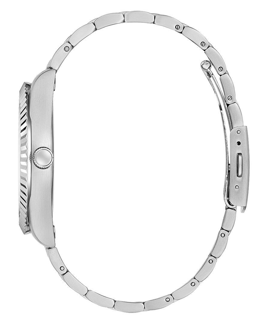 SILVER TONE CASE SILVER TONE STAINLESS STEEL WATCH