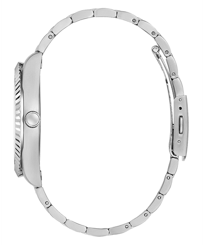 SILVER TONE CASE SILVER TONE STAINLESS STEEL WATCH