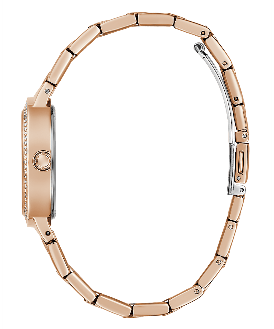 ROSE GOLD TONE CASE ROSE GOLD TONE STAINLESS STEEL WATCH