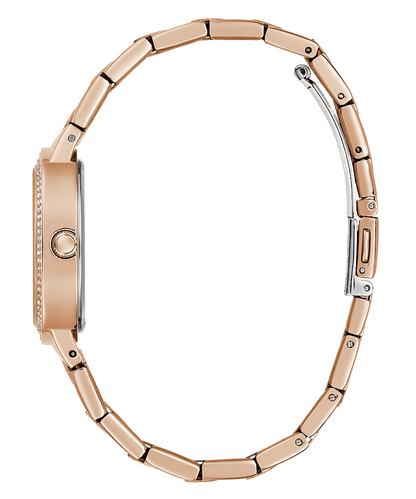 ROSE GOLD TONE CASE ROSE GOLD TONE STAINLESS STEEL WATCH