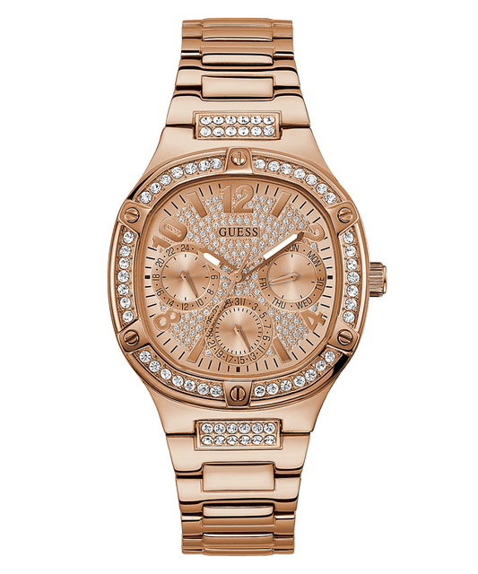 ROSE GOLD TONE CASE ROSE GOLD TONE STAINLESS STEEL WATCH
