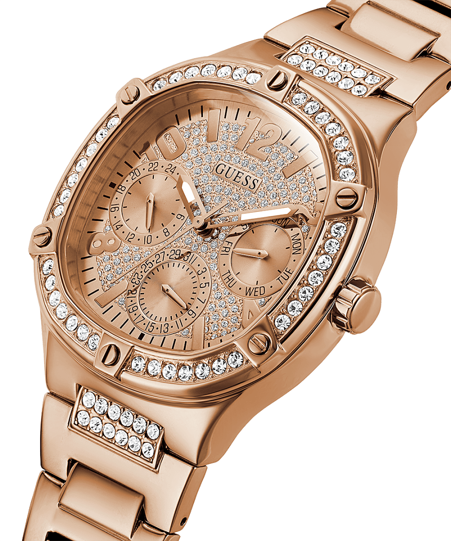 ROSE GOLD TONE CASE ROSE GOLD TONE STAINLESS STEEL WATCH