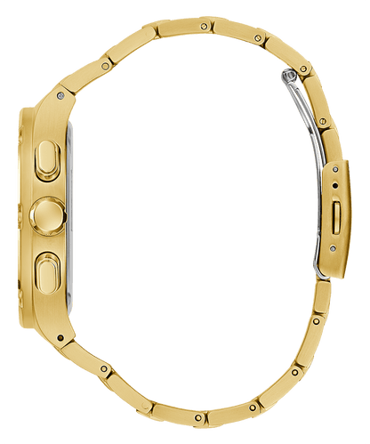 GOLD TONE CASE GOLD TONE STAINLESS STEEL WATCH