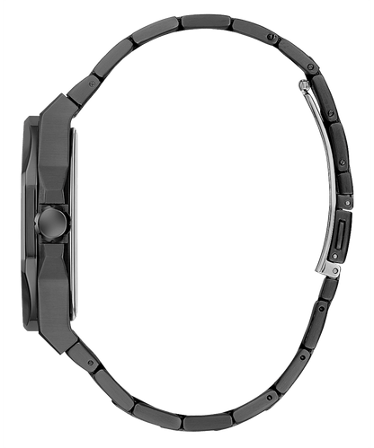 Black Case Black Stainless Steel Watch