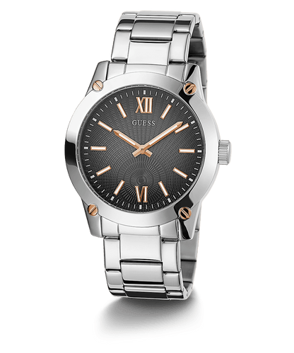 SILVER TONE CASE SILVER TONE STAINLESS STEEL WATCH