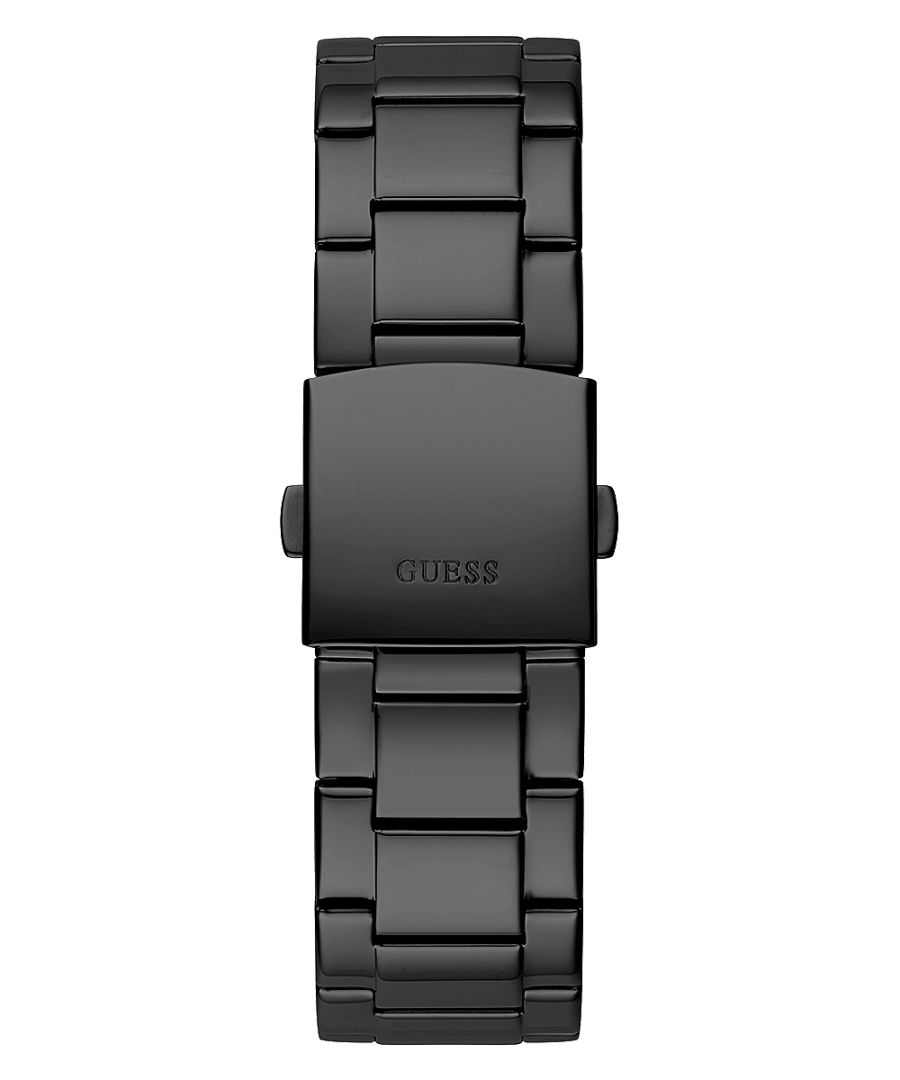 BLACK CASE BLACK STAINLESS STEEL WATCH