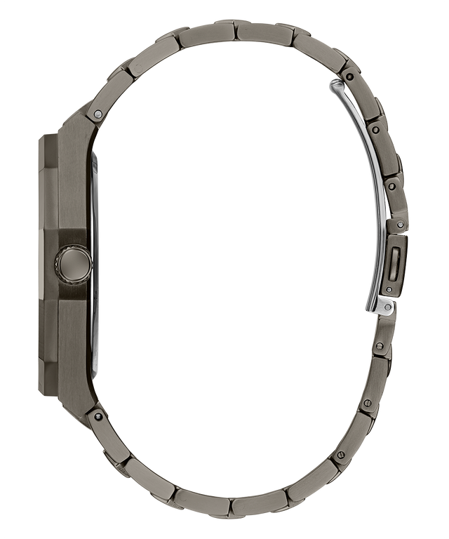 GUESS Mens Gunmetal Analog Watch-GW0575G5