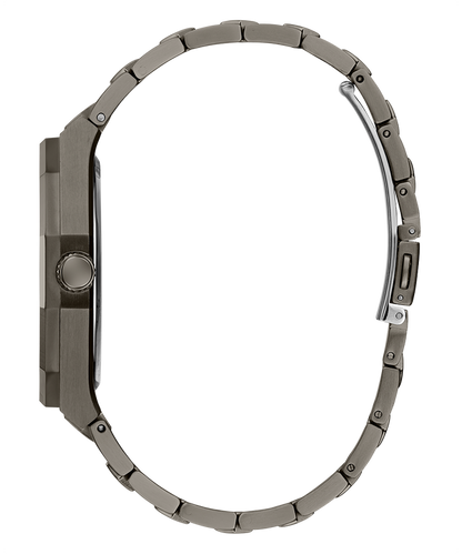 GUESS Mens Gunmetal Analog Watch-GW0575G5