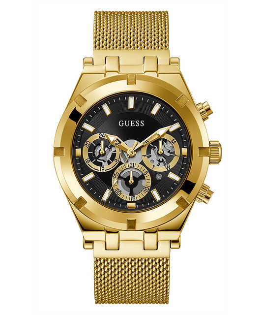 GOLD TONE CASE GOLD TONE MESH WATCH