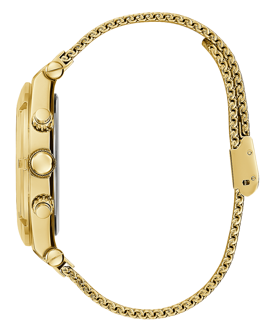 GOLD TONE CASE GOLD TONE MESH WATCH